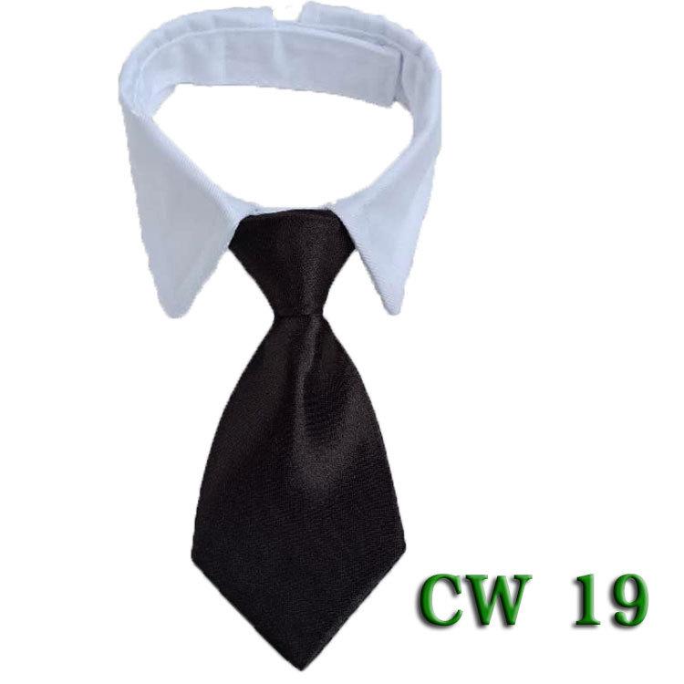 Striped Bow Tie Collar and Scarf for Dogs