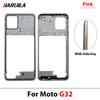 Nuovo Telaio Centrale Per Moto G14 G24 G32 Alloggiamento Sportellino Cornice Parti di Ricambio