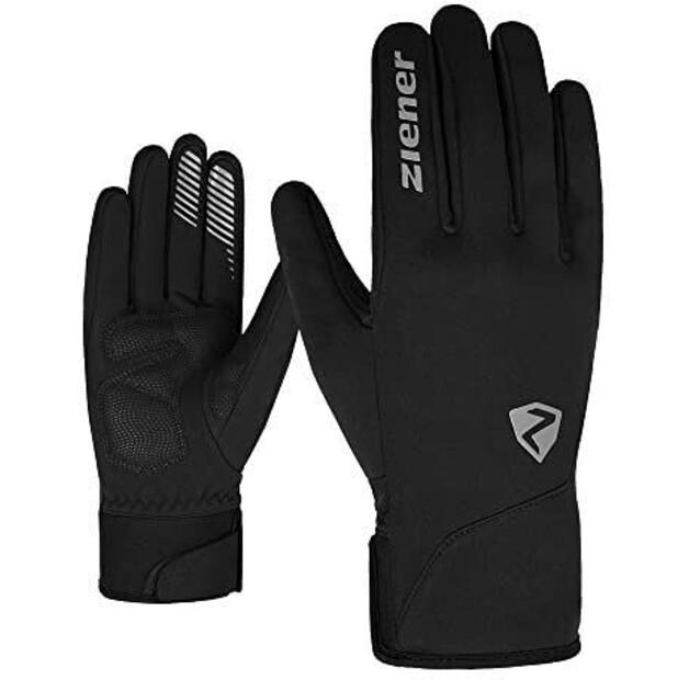 Велосипедные перчатки Ziener SMU 20-Bike (черные) 9,5