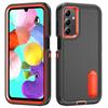 3 In 1 Heavy Armor Defend Phone Case For Samsung Galaxy A16 A06 A15 A14 A54 A26 A36 A56 A17 A27 A37 5G Plastic Frame TPU Cover
