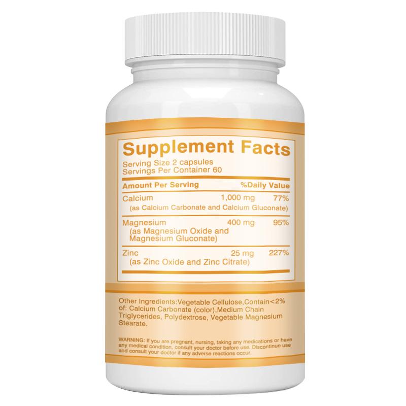 Coolkin contains calcium, zinc, and magnesium, beneficial for bone, nerve, and emotional health; easily absorbed formula.