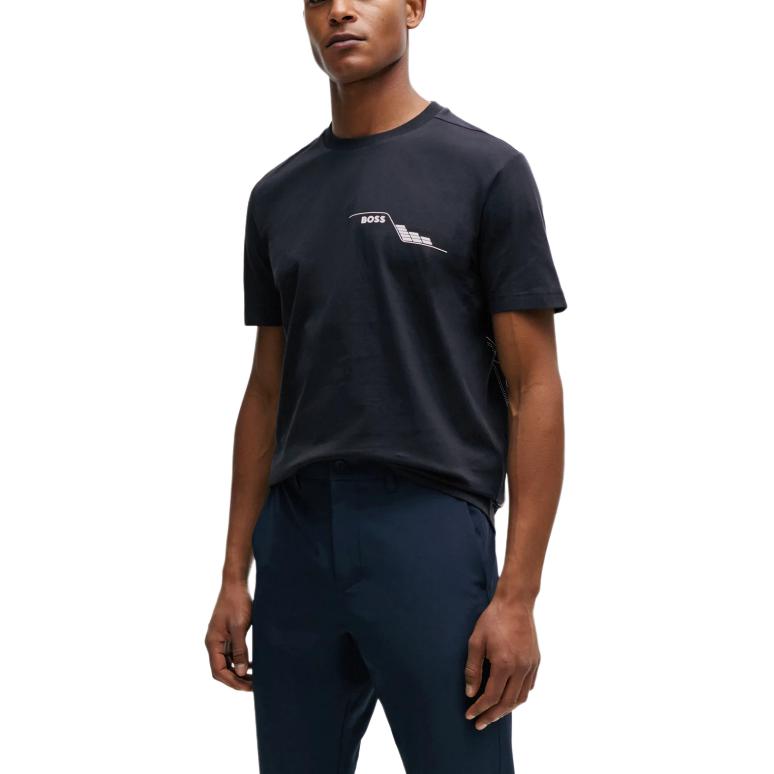 Hugo Boss Logo-print Cotton T-shirt 50506358-402