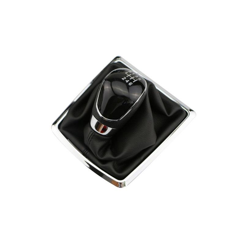 Buton de schimbare a vitezei cu 5 6 viteze ABS/Ghâc din piele pentru Ford Focus 2 MK2 2005 - 2011 Fiesta Kuga