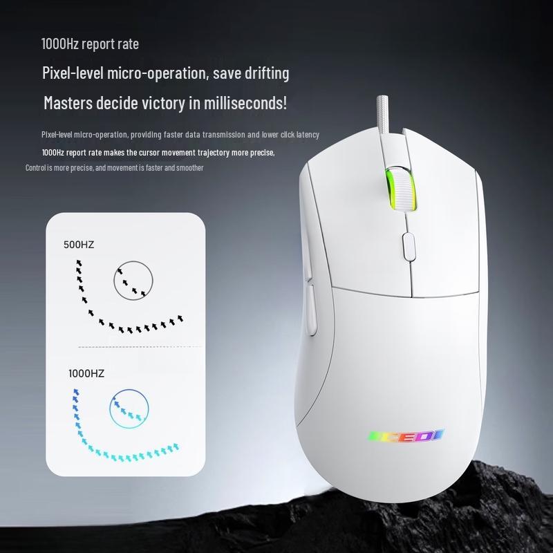 OLOEY GM501 Vertical RGB Wired Gaming Mouse