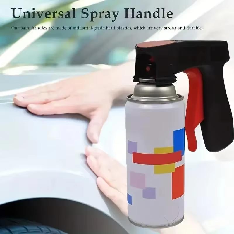 Reusable Spray Paint Handle Portable Universal Car Color Changing Film Pasting Self Spraying Hand Spray Gun Spray Can Handle
