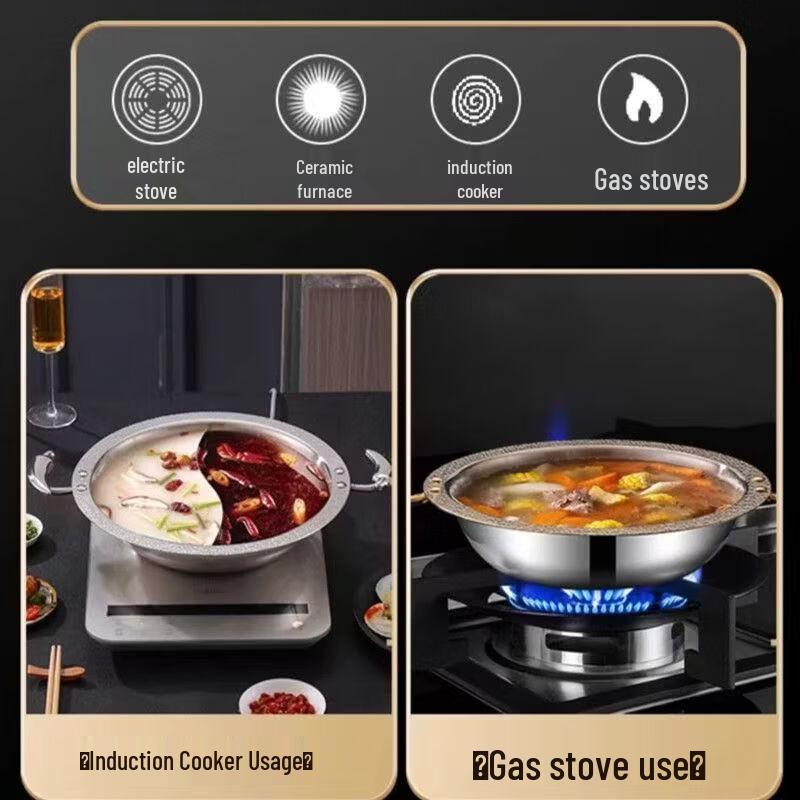 Chuangxingfa Commercial Stainless Steel Hot Pot