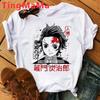 Demon Slayer Rengoku T Shirt Unisex Kimetsu No Yaiba Tshirt Anime Uzui Unisex Cartoon Tanjiro Inosuke Zenitsu Nezuko T-shirt Unisex