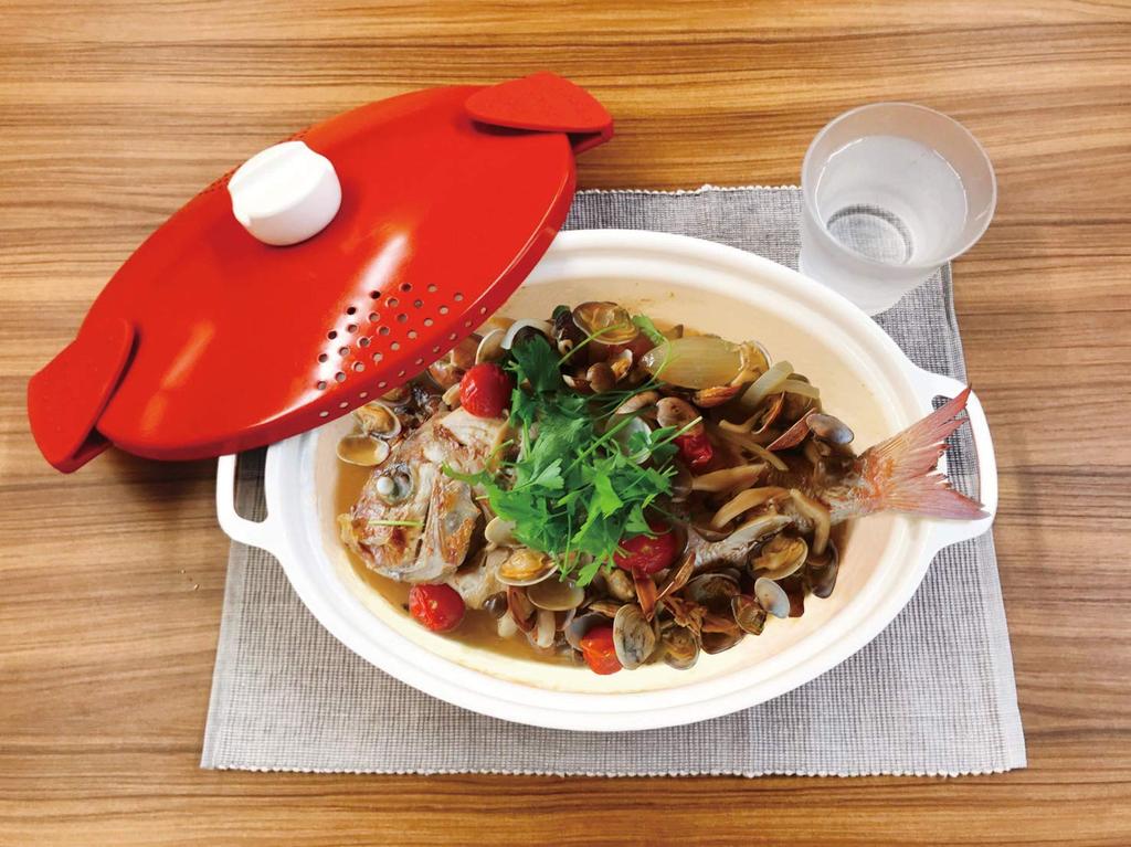 Bestco Pasta Pot Red Italiano Drainer IH Compatible 3.0L ND-8179
