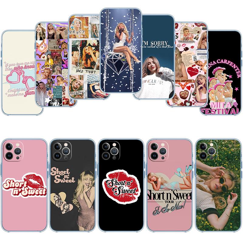 Sabrina Carpenter Transparent Phone Case for LG K22 K30 K40 K40S K41 K42 K50 K50S K51 K51S K52 K61 K62 K71 K92 Q61