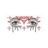 Rhinestone Face Eye Jewels Sticker 3D Face Gem Sticker Crystal Tattoo Sticker  Halloween Party