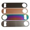 Apribottiglie Piatto in Acciaio Inossidabile Robusto, Apribottiglie per Birra, Apribottiglie Rapidi per Cucina, Bar, Accessori per Bar