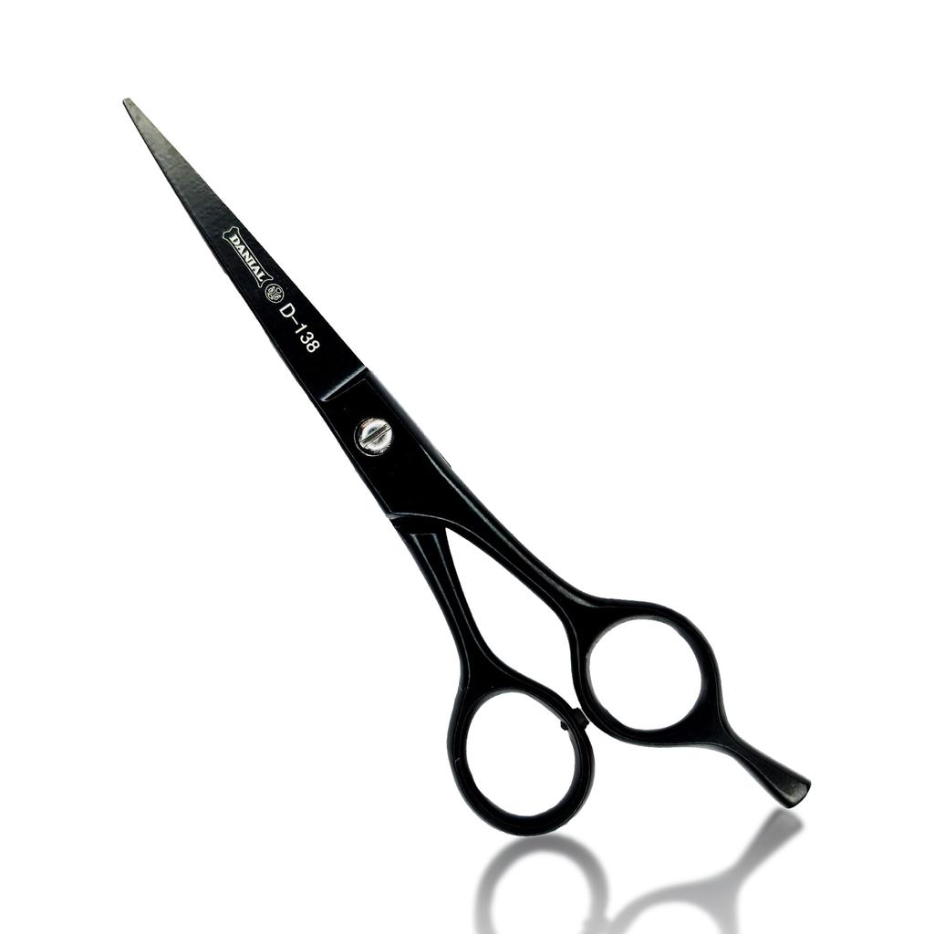 DANIAL Razor-Cut Barber Scissors - Premium Stainless Steel Hair Cutting Shears (5.5")