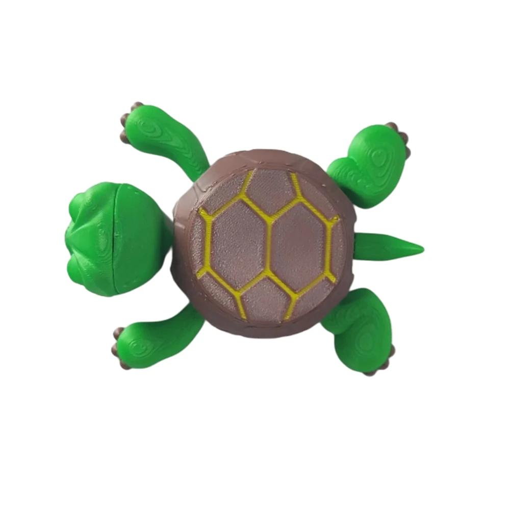 Cartoon Fun Turtle Coasters With Expression 3D Printing Insulated Coasters for Home Office Desktop Decorative Ornaments