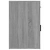 Office Cabinet Gray Sonoma 40 x 49 x 75 cm Engineered Wood