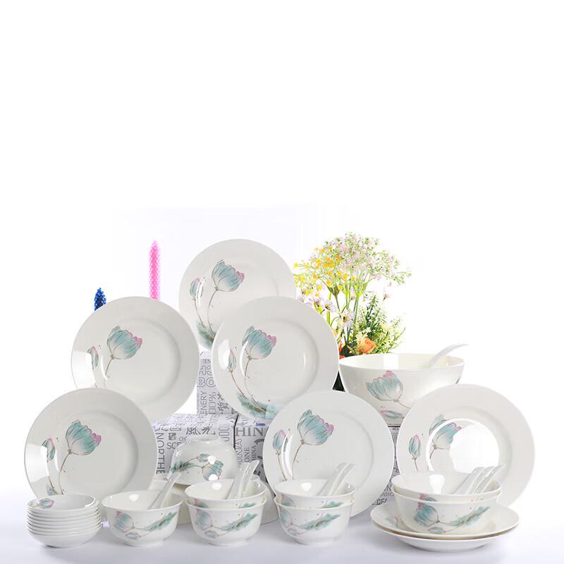 Northern Scenery Bone China Dinnerware Set