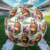 Custom Name Personalized Masha and the Bear Print Size 5 Soccer Ball Training & Match Football, for Team, Kicking, Gift for Football Enthusiasts