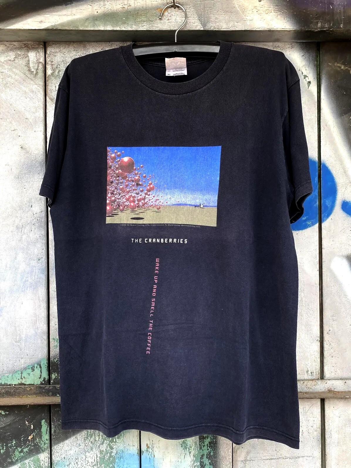 00s The Cranberries Wake Up And Smell The Coffee Album black T shirt M
