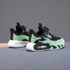Spring and Autumn Boys' Rotating Button Lightweight and Comfortable Sports Shoes with Breathable Mesh for Children