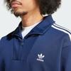 Adidas Originals Adicolor Pullover Comfortable Striped Sweatshirt Men sweatshirts Night-Indigo IZ4805
