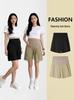 High-Waist Belly Support Maternity Shorts - Breathable, Comfortable, Seamless, Slim Fit, Versatile Outerwear