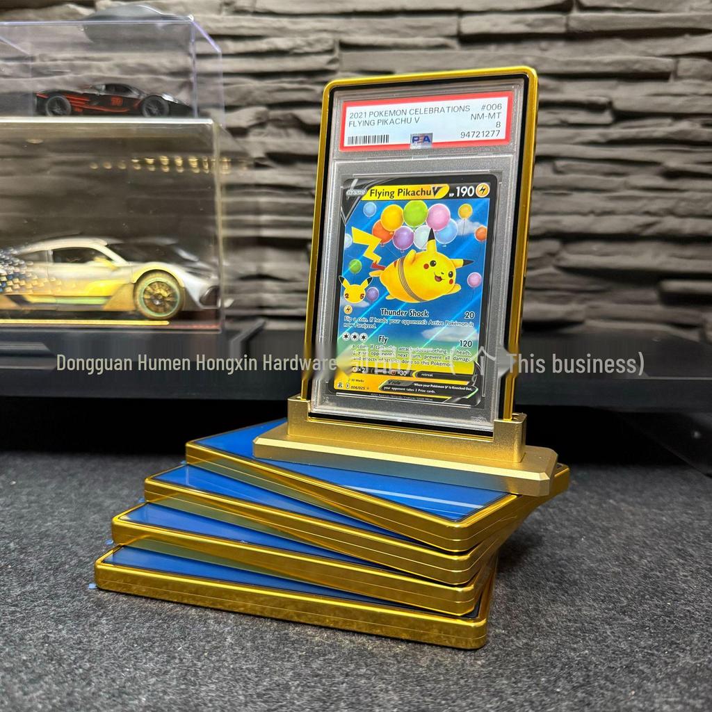 Funda de Tarjeta Personalizable para Cartas Pokemon Estrellas y Holográficas Calificadas PSA/BGS