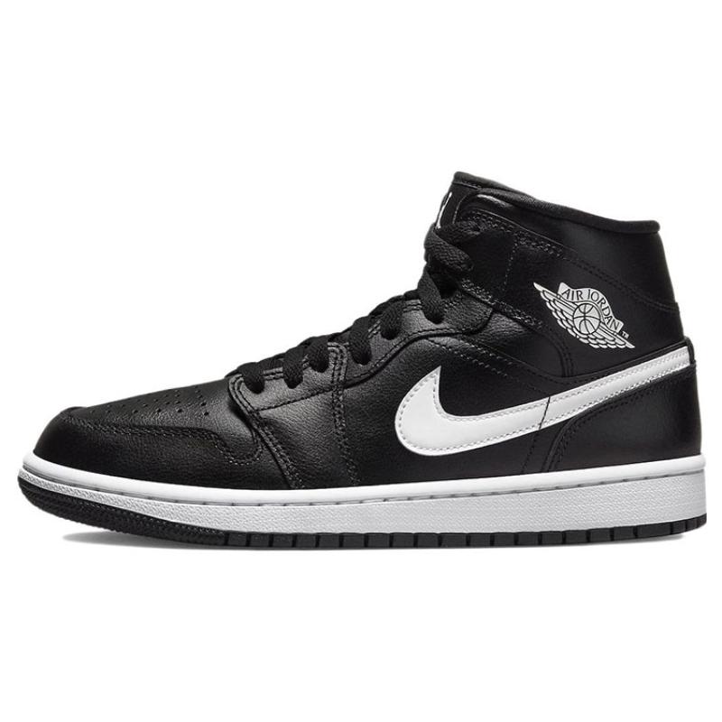 

Jordan 1 Mid Black White Women s Jordan DV0991-001 42