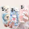 Cartoon Case For Realme GT2 Pro RMX3301 /  Realme GT Neo2 GT 2 Bumper Soft Liquid Silicone Back Cover Flower Luxury Phone Shell