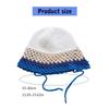 Handmade Bucket Hat Handwoven Colorful Openwork Crocheted Hat for Music Festival Stylish Colorful Fisherman Hat