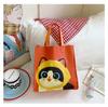 Trendy handbag bag souvenir cartoon capybara student large-capacity handbag storage bag