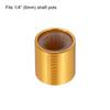 uxcell Potentiometer Knobs with Gold 6mm Shaft Rotary 10mm x Guitar Volume Control Knob 3-Pack Nur-Shaft, Finish, Aluminum, Diameter, Knob, 10mm,