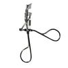 Mini Silver Stainless Steel Eyelash Curler - Portable Makeup Tool