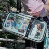 Y2K New Original Design Ita Bag Fashion Women Shoulder Bag Sweet Girl Transparent Cosplay Handbag DIY Badge Display Underarm Bag