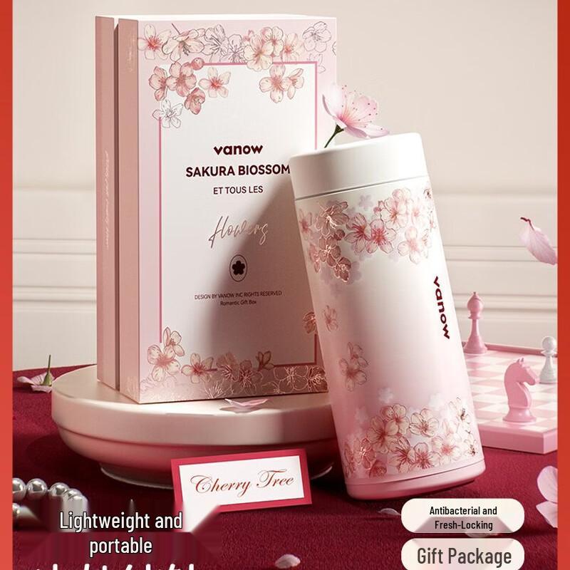 Vanow Women s Pure Titanium Insulated Travel Mug