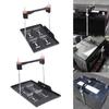 Car Battery Tray Bracket Storage Battery Holder Recessed Slots Design Stable Battery Tray Holder for Rvs Cars