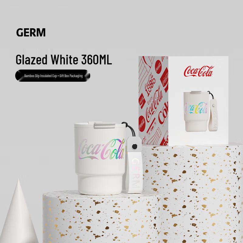 Germ Coca-Cola Bamboo Insulated Coffee & Water Bottle