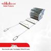 Steel Wire Rope Square Tube Soft Ladder with Hooks