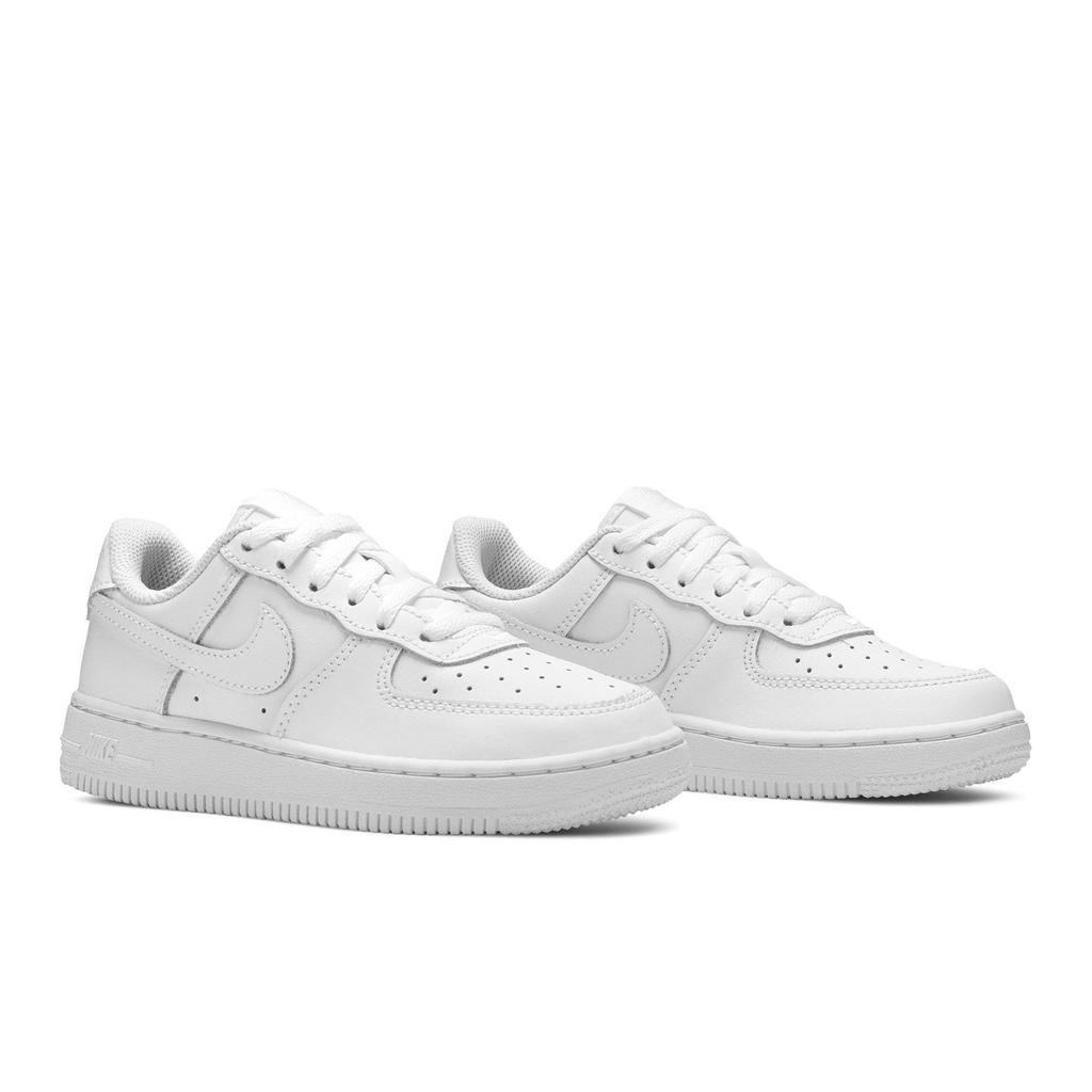 Nike Air Force 1 PreSchool 'White' (Unisex) White / White Kids' Skateboarding Shoes 314193 117