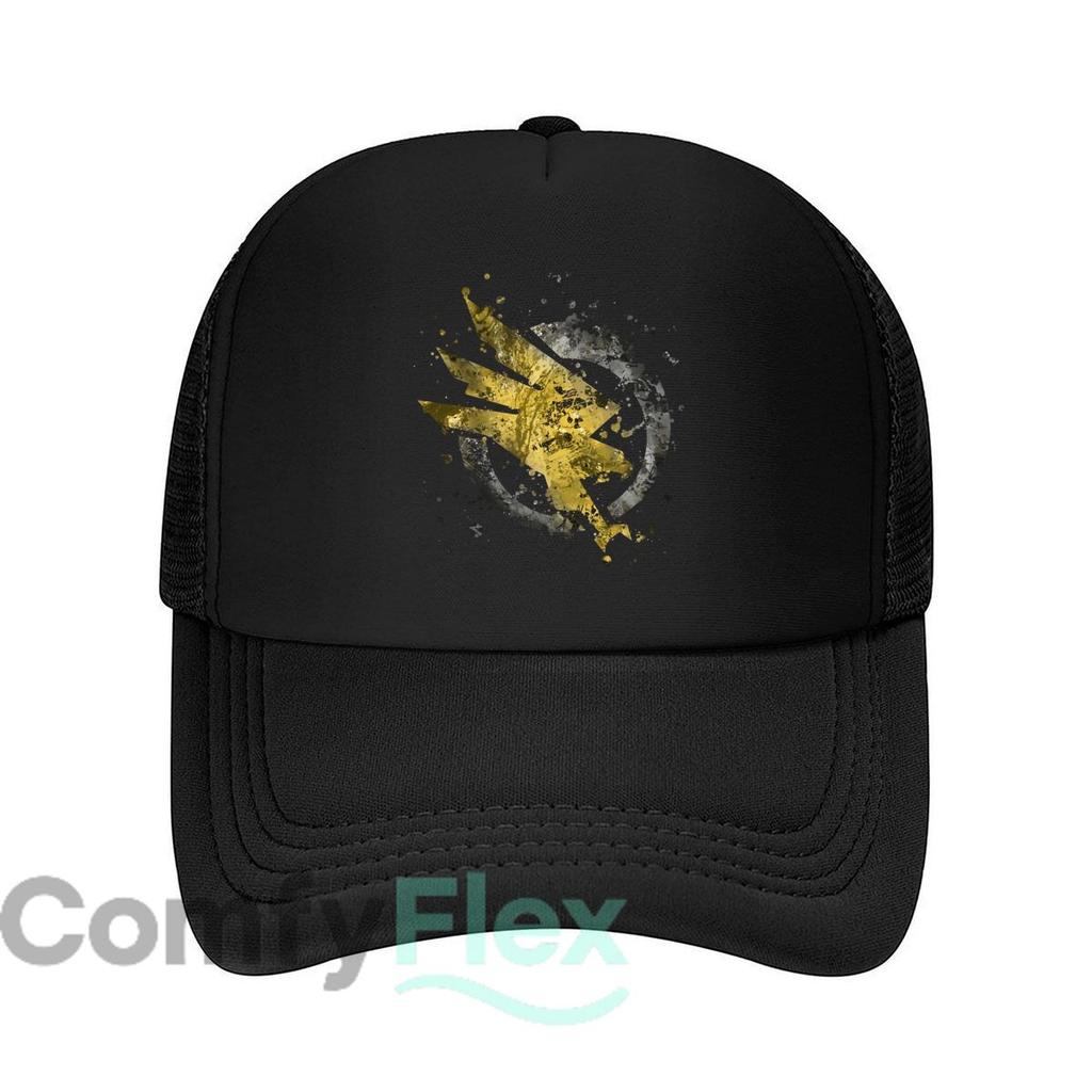 Splatter Eagle Emblem Graphic Mesh Baseball Cap Casual Hat Outdoor For Womens Unisex FeUnisex