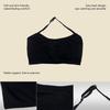 Zeriluna Cross Back Sports Bra: Breathable, Elastic, Comfortable, and Close-fitting