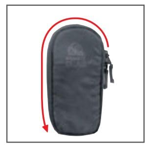 Granite Gear Add-On Pocket Plus, Black, 2210900179