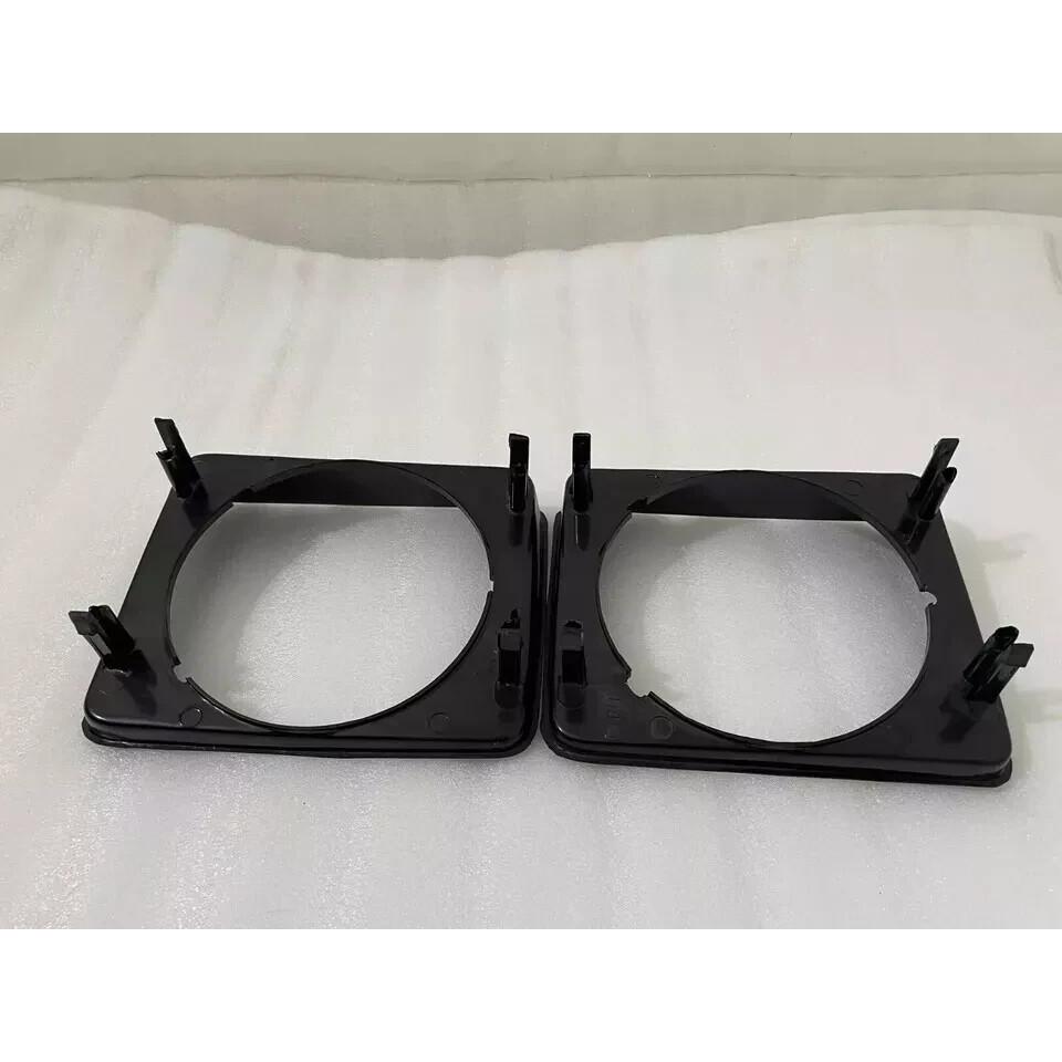 Suzuki Samurai Jimny Sierra SJ410 Headlamp Headlight Bezel Set Black |Fit