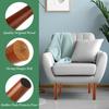 Furniture Legs Wood Sofa Legs Couch Legs Wooden Furniture Feet Replacement Feet for for Cabinet, Chair