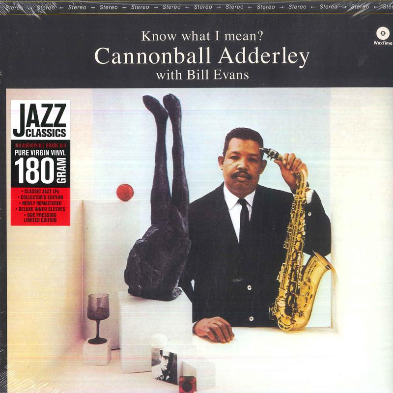 

LP Пластинка CANNONBALL ADDERLEY - Know What I Mean 771733 WaxTime 2012 Испания Джаз