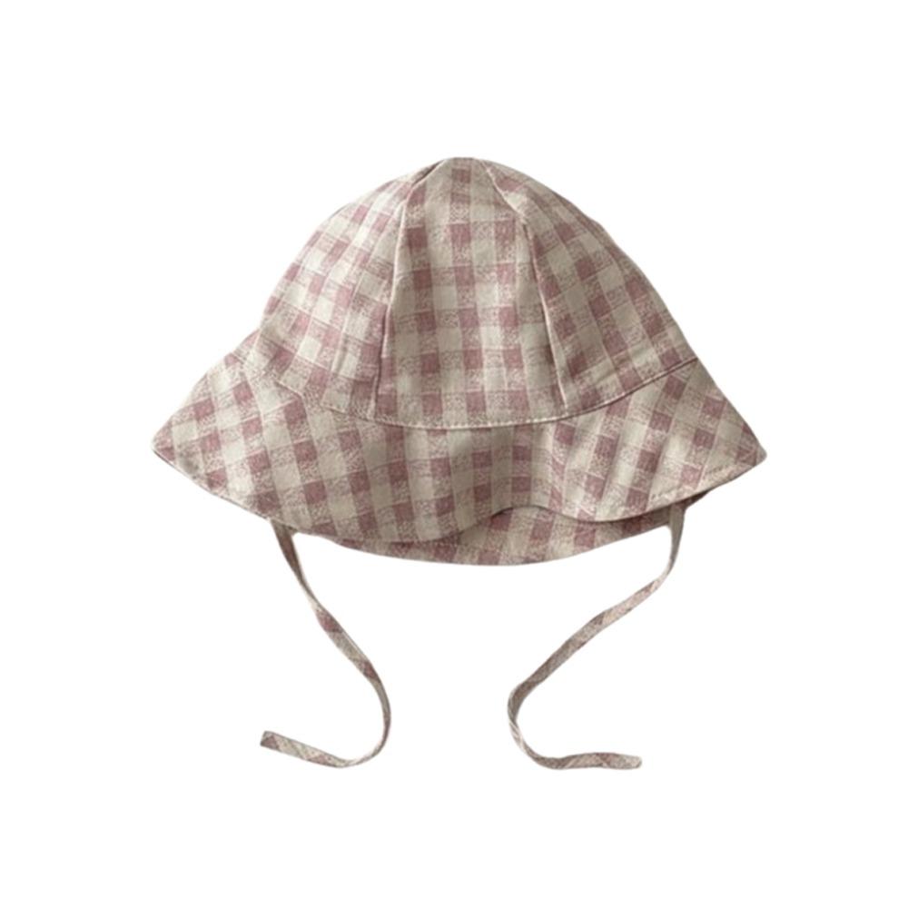 Korean Style Baby Fisherman Cap Cotton Kids Sunscreen Hat Kids Wide Brim Hat  for Kids Boy Girl