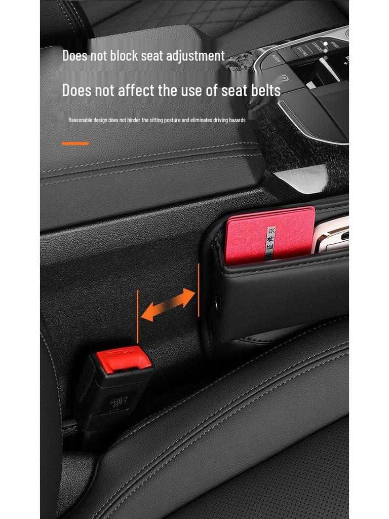 Multifunctional Car Armrest Crevice Storage Box