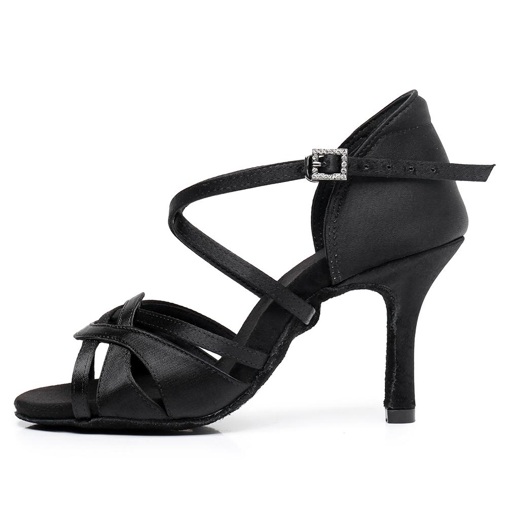 Newest Women Latin Dance Shoes Girls Ballroom Dance Shoes Tango Wedding Party Salsa Dance Shoes Practice Shoes Sandals