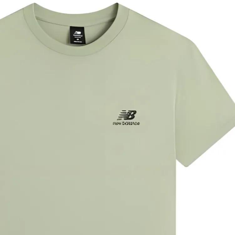 New Balance T Shirt Men's Green (Unisex) T-Shirts AMT22366 DRA