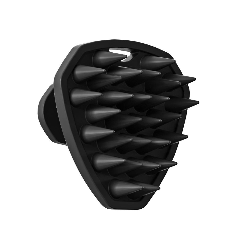 Silicone Head Scrubber Cleansing Exfoliating Hair Brush Ergonomic Handheld Design for Gentle Scalp Massage Bathing Tools