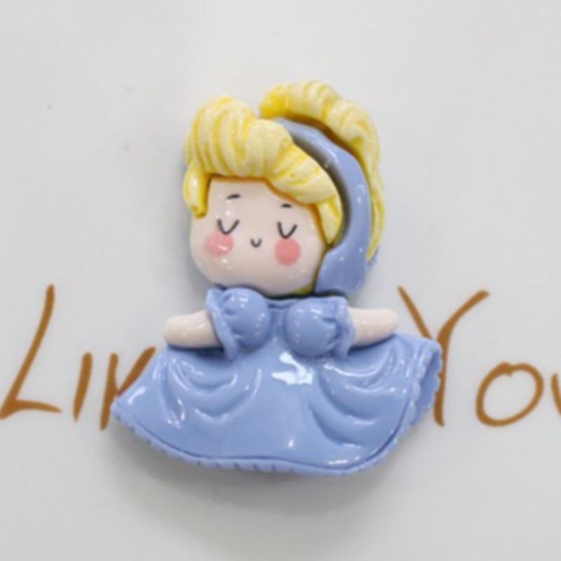 Kawaii Princess Fridge Stickers Little Girls Gifts Message Board Magnetic Stickers Home Decoration