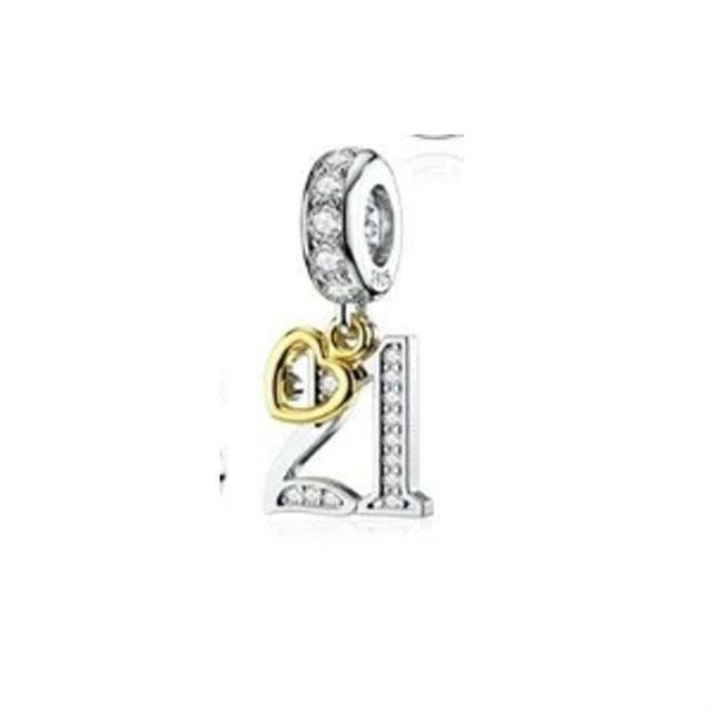 New Age Celebration Dangle Bead Fit Originální módní kouzla Diy náramek pro ženy Výroba módních šperků